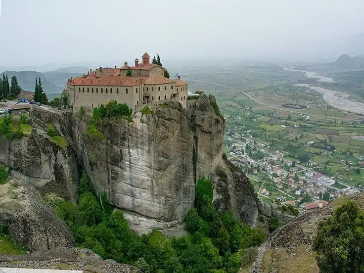 View from beatiful place in Greece