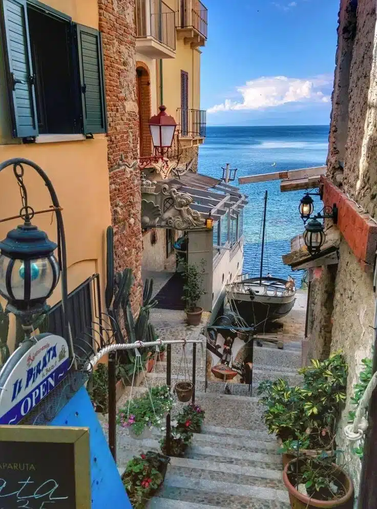 Street in Malta with nice view