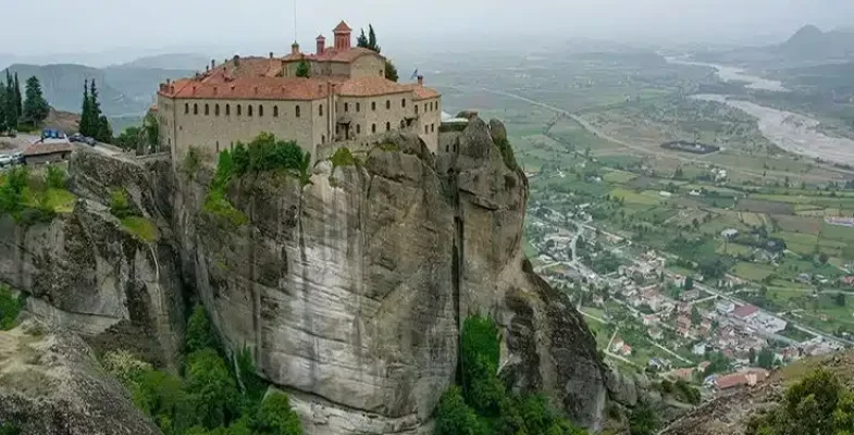 View from beatiful place in Greece