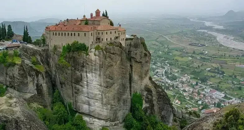 View from beatiful place in Greece