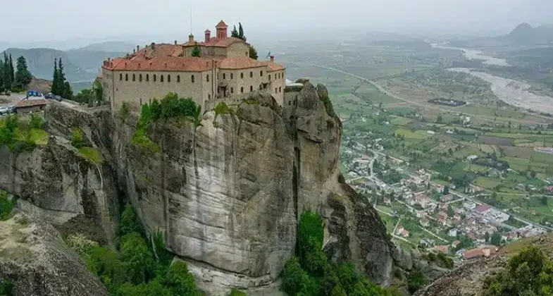 View from beatiful place in Greece