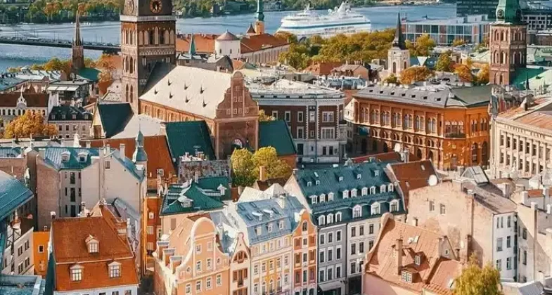 Stunning view in Riga