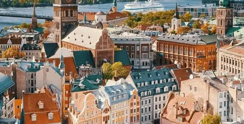Stunning view in Riga