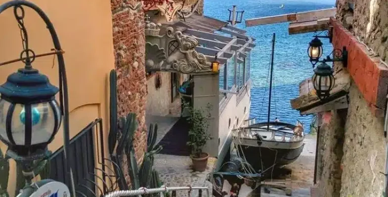 Street in Malta with nice view
