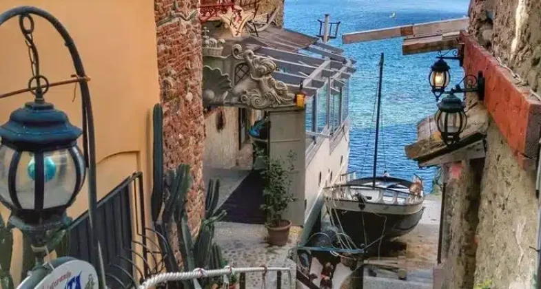 Street in Malta with nice view